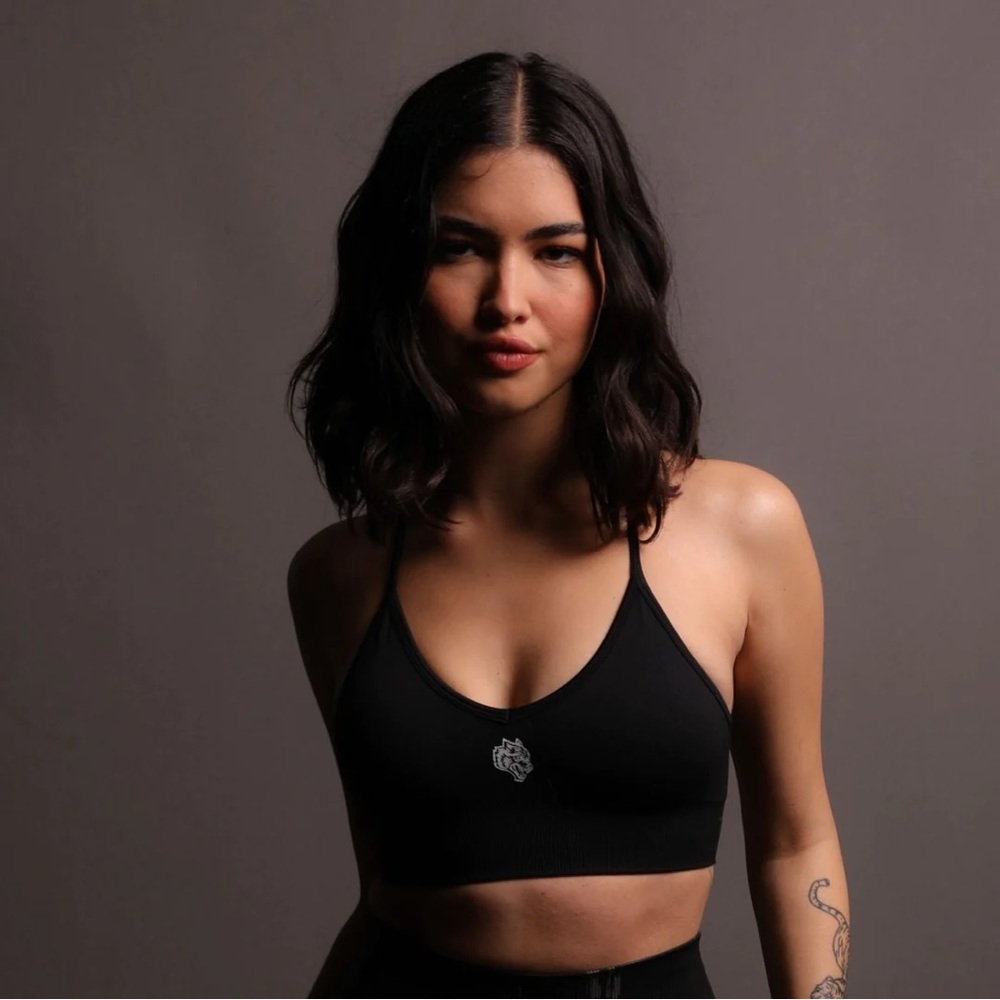 Darc Sport Lone “Everson” Seamless Bra in Black